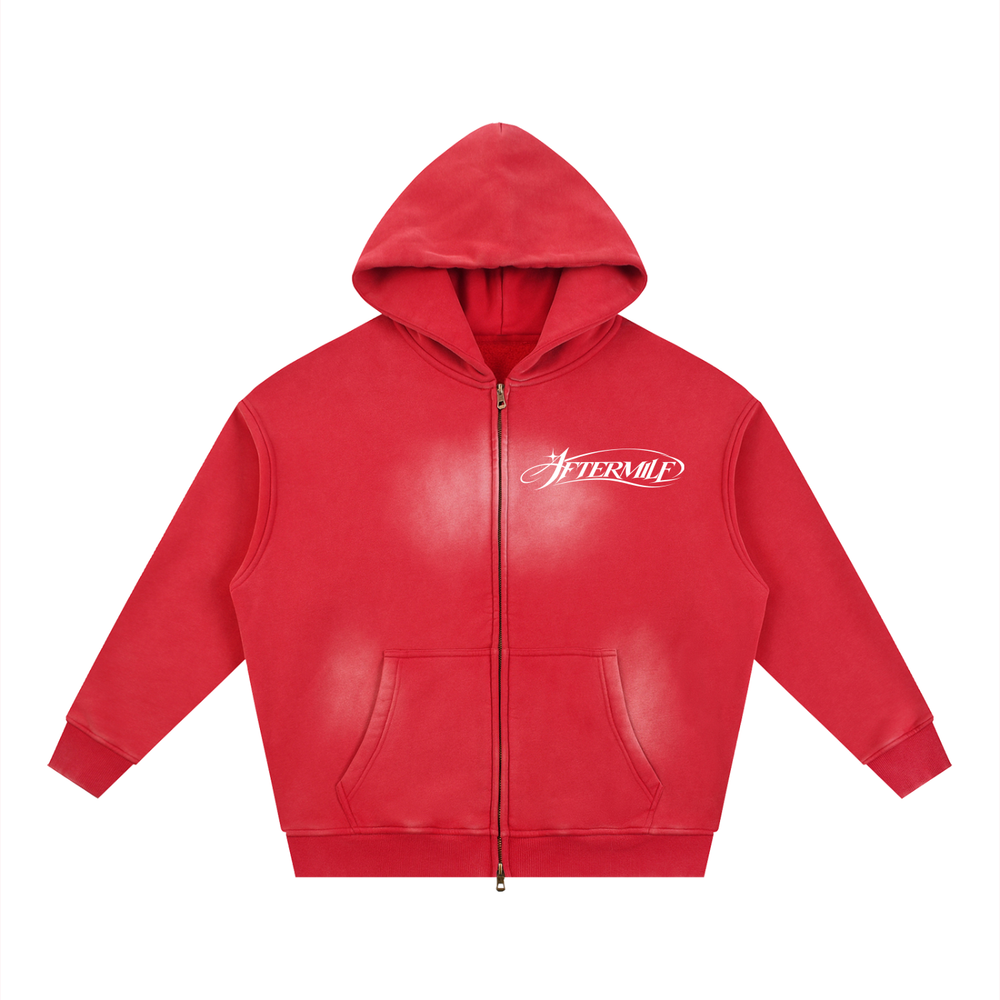 AFTERMILE Two-Way Zip Hoodie